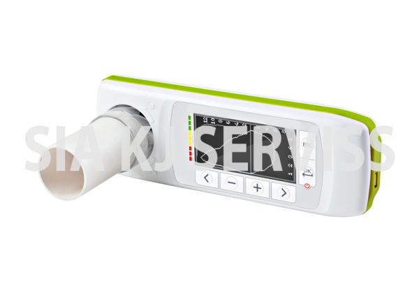 Portatīvs spirometrs